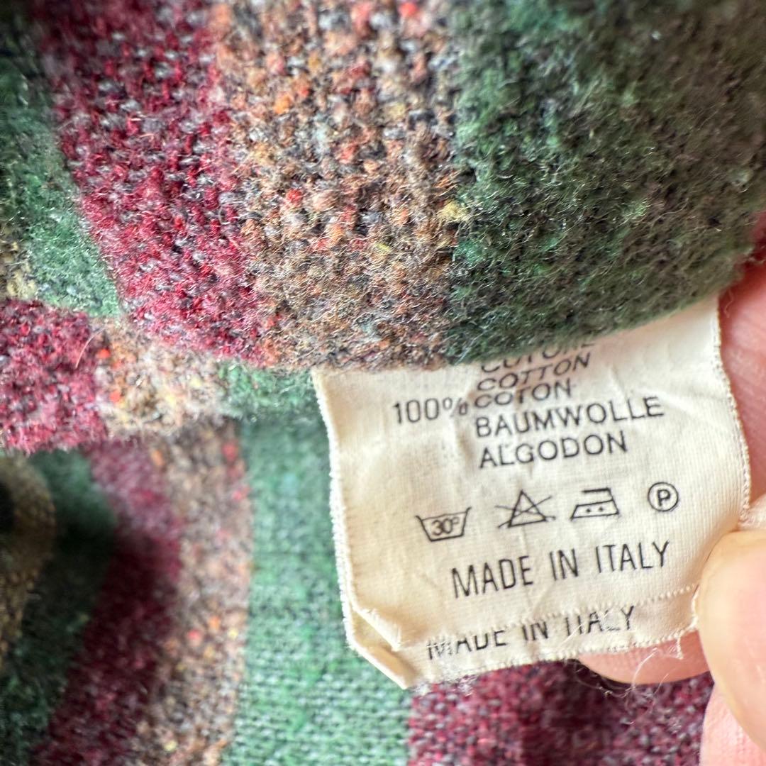 [t390]イタリア製ディーゼルカバーオールダークブラウンXLサイズチョアコート