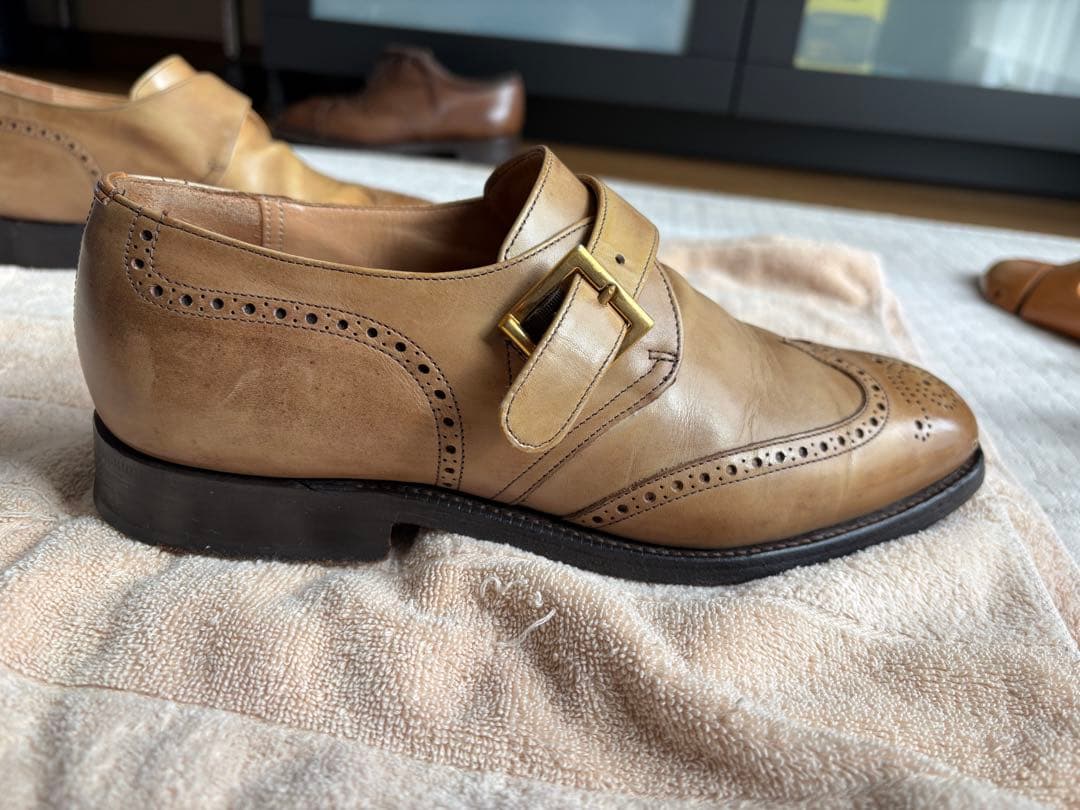 Church's／チャーチ　WALNUT モンクストラップ