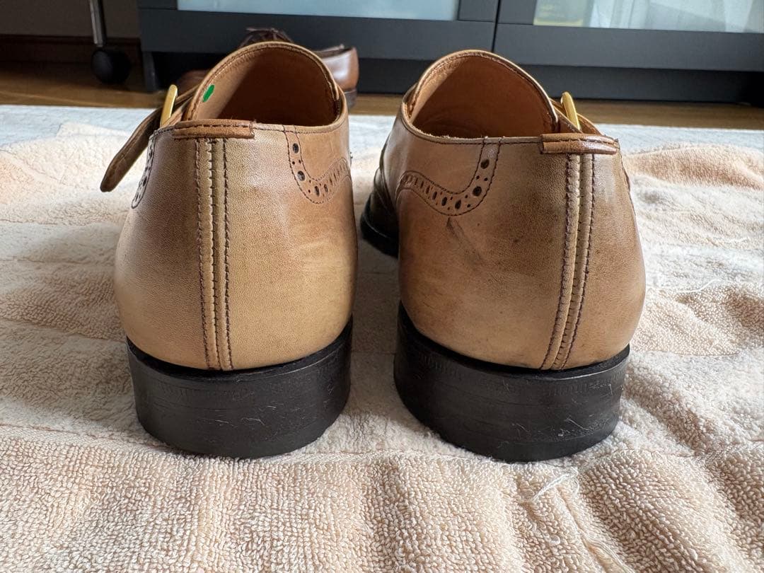 Church's／チャーチ　WALNUT モンクストラップ