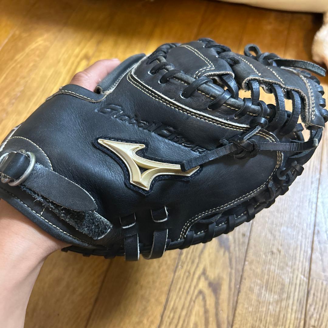 Mizuno 軟式キャッチャーミット 黒