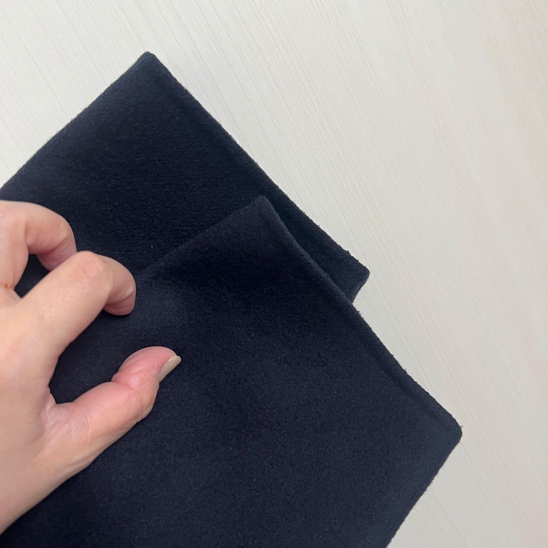 リバー ポンチョコート 23FW ネイビー / XS