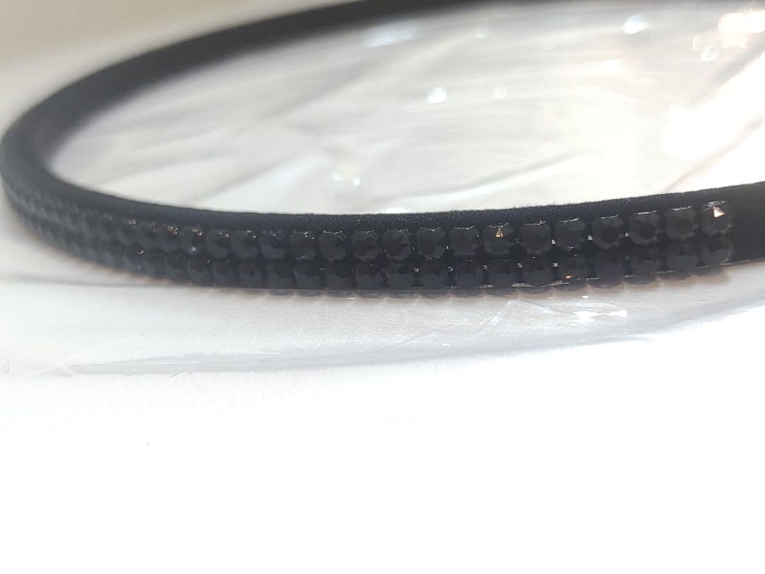 ［新品］COMPLEX BIZ クリスタルメッシュヘアバンド