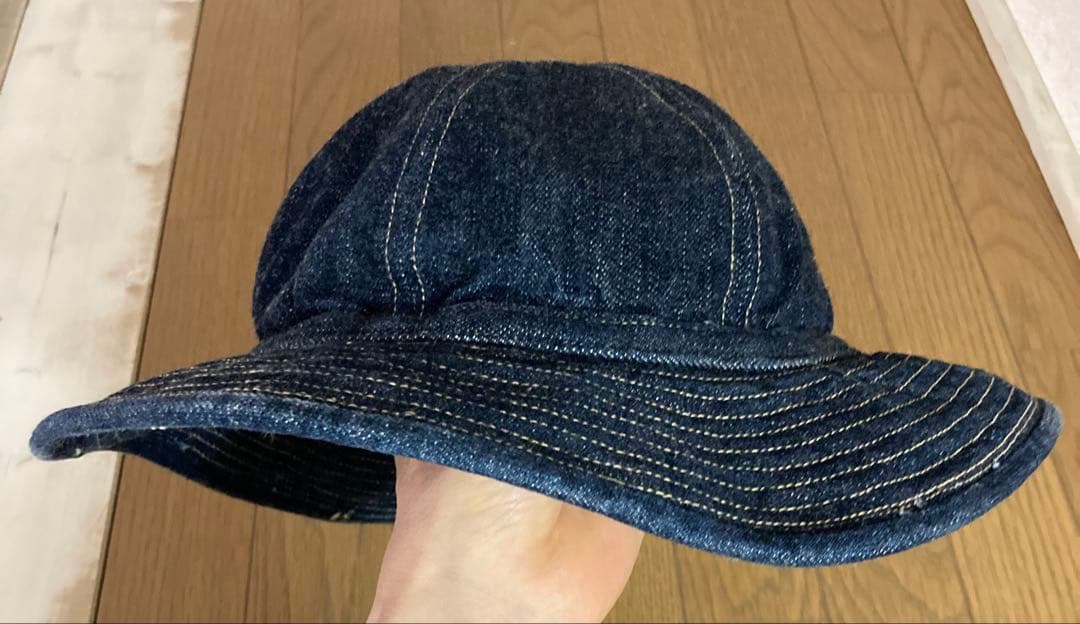ワンピースオブロック 別注大戦デニム アーミーハット