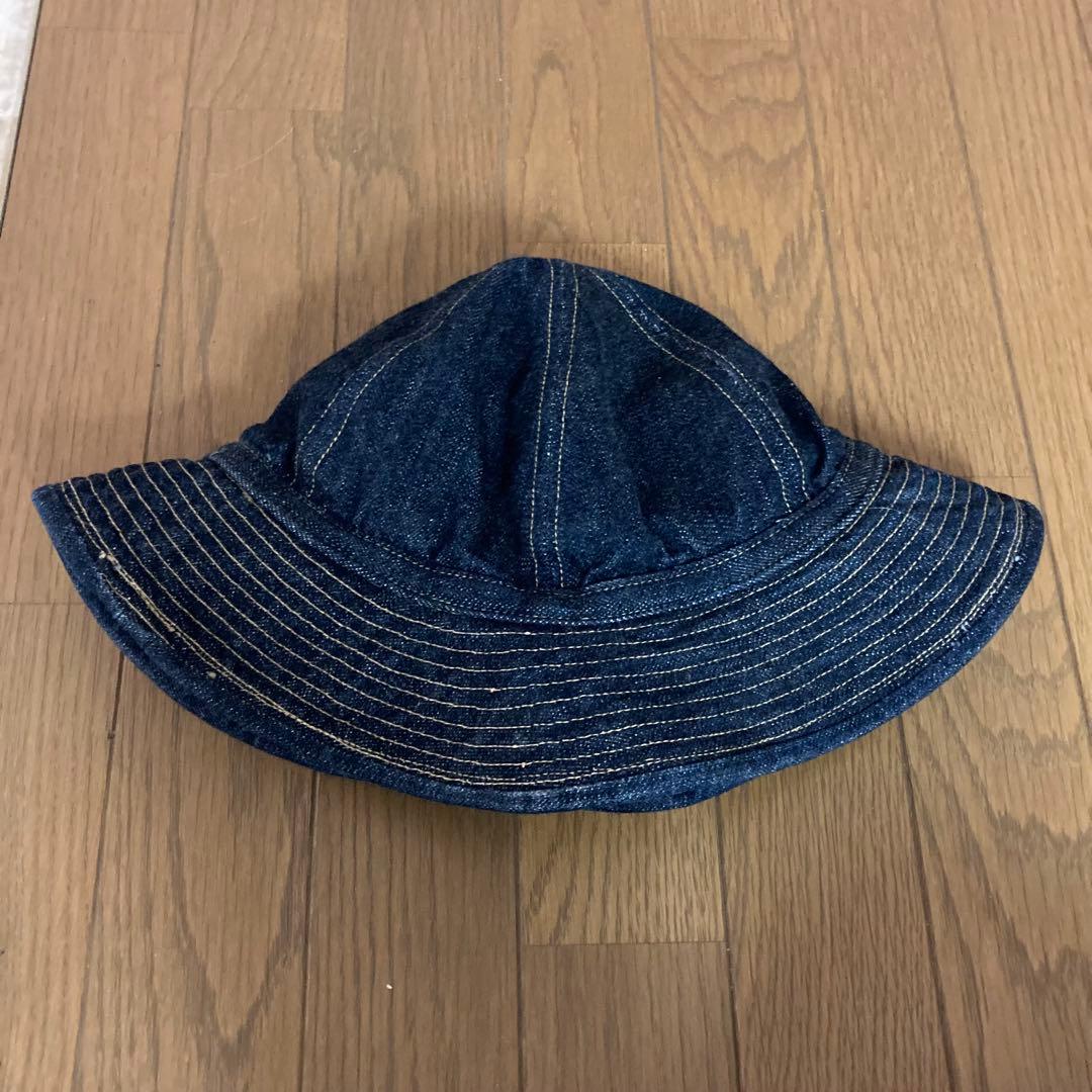 ワンピースオブロック 別注大戦デニム アーミーハット