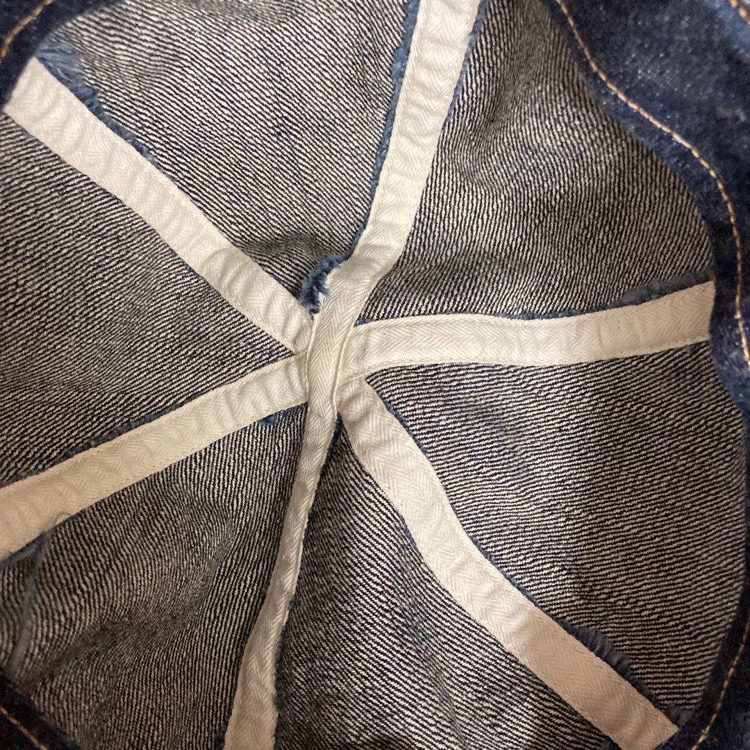 ワンピースオブロック 別注大戦デニム アーミーハット