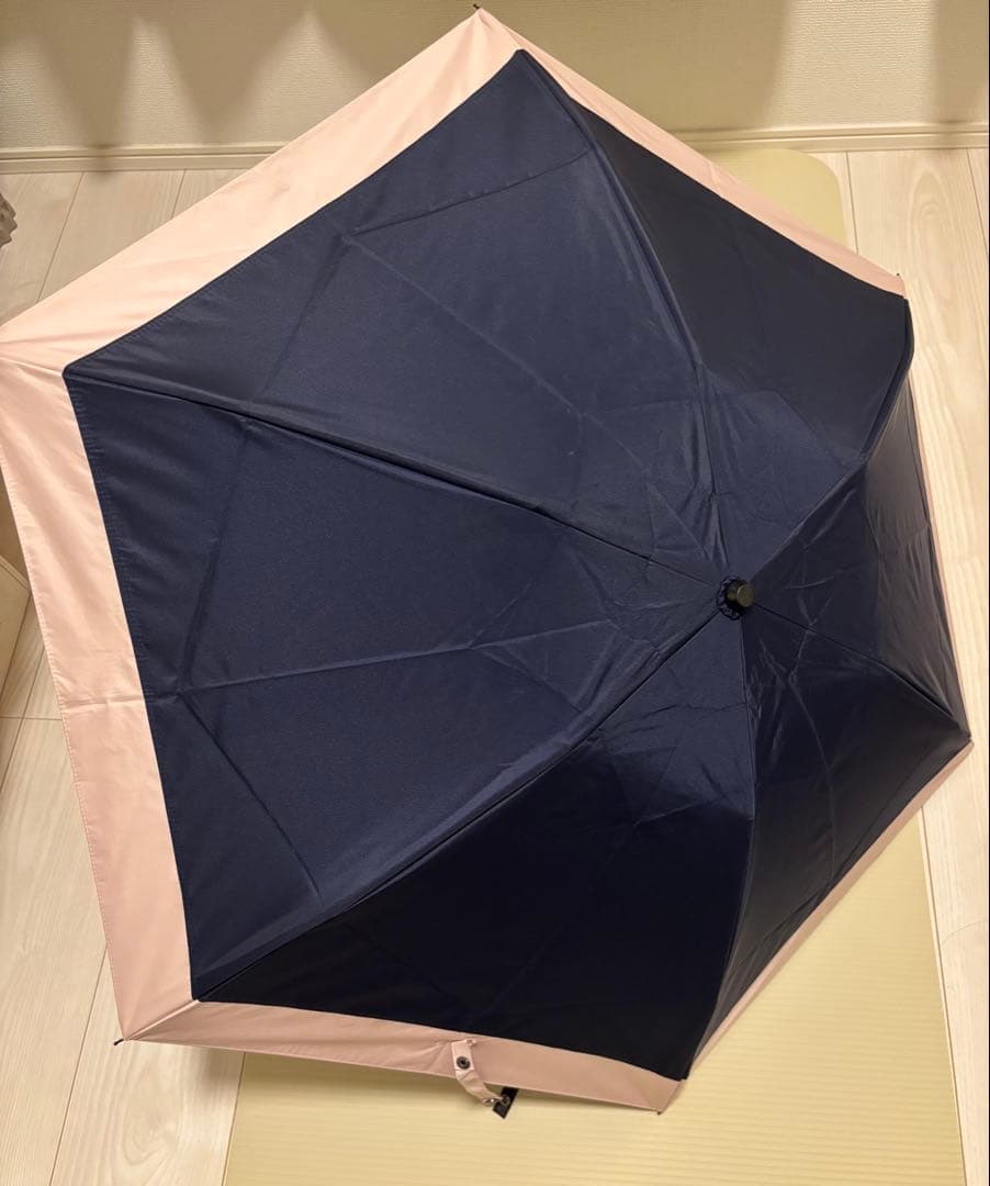 完全遮光折日傘 芦屋ロサブラン USED美品 2段折