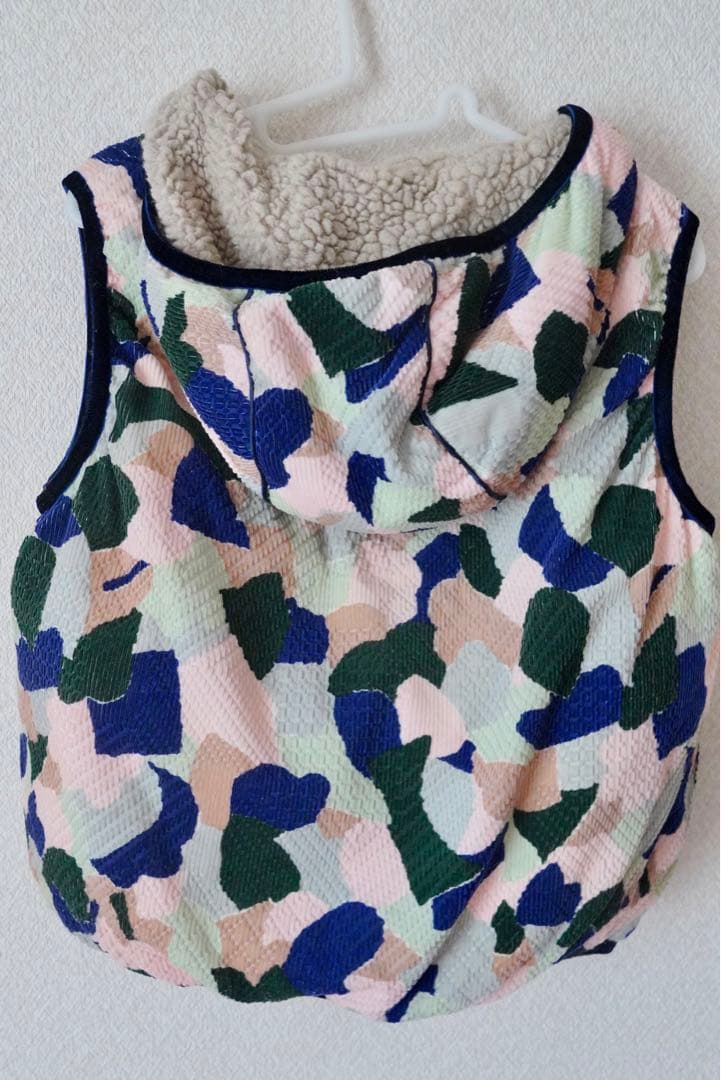 正規品 ミナペルホネン foliage ダウンベスト 38 ピンクmix