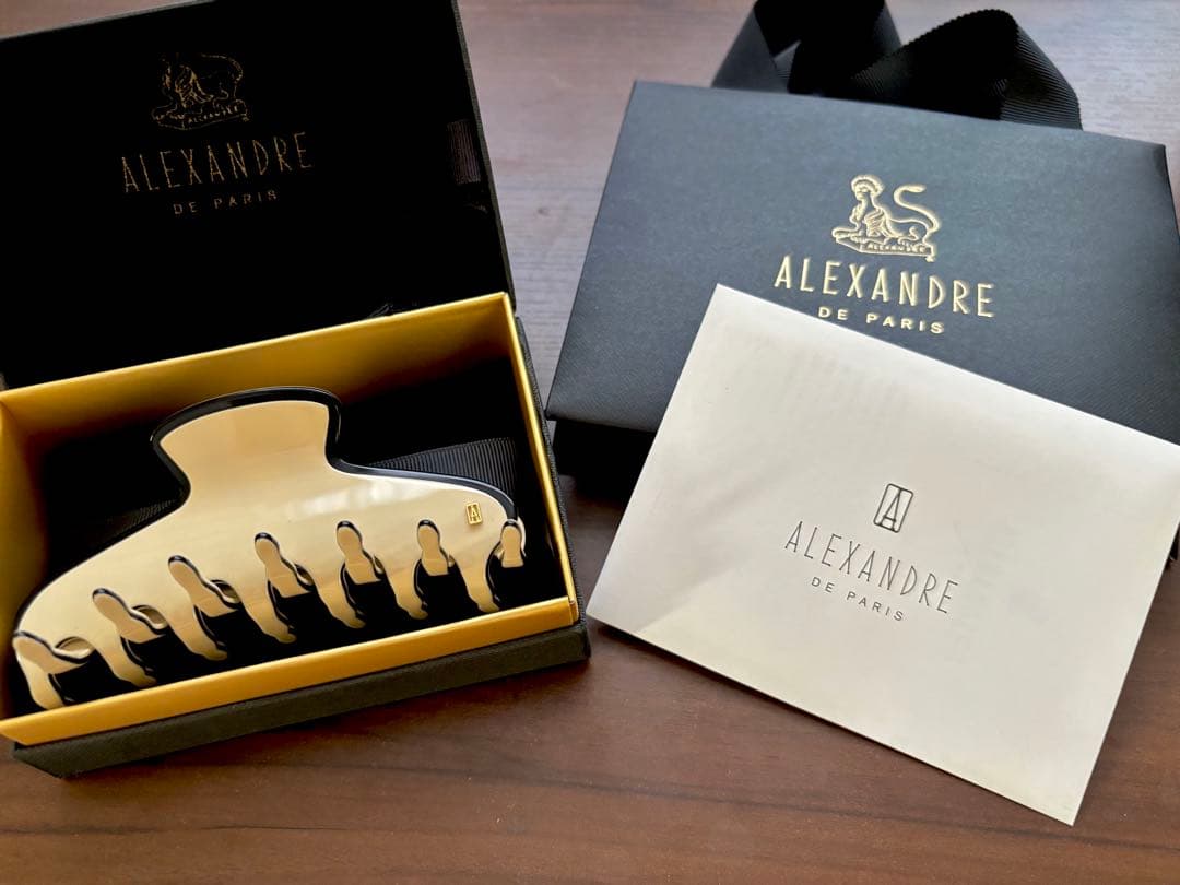 【新品未使用】ALEXANDRE DE PARIS LISERAI L クリップ