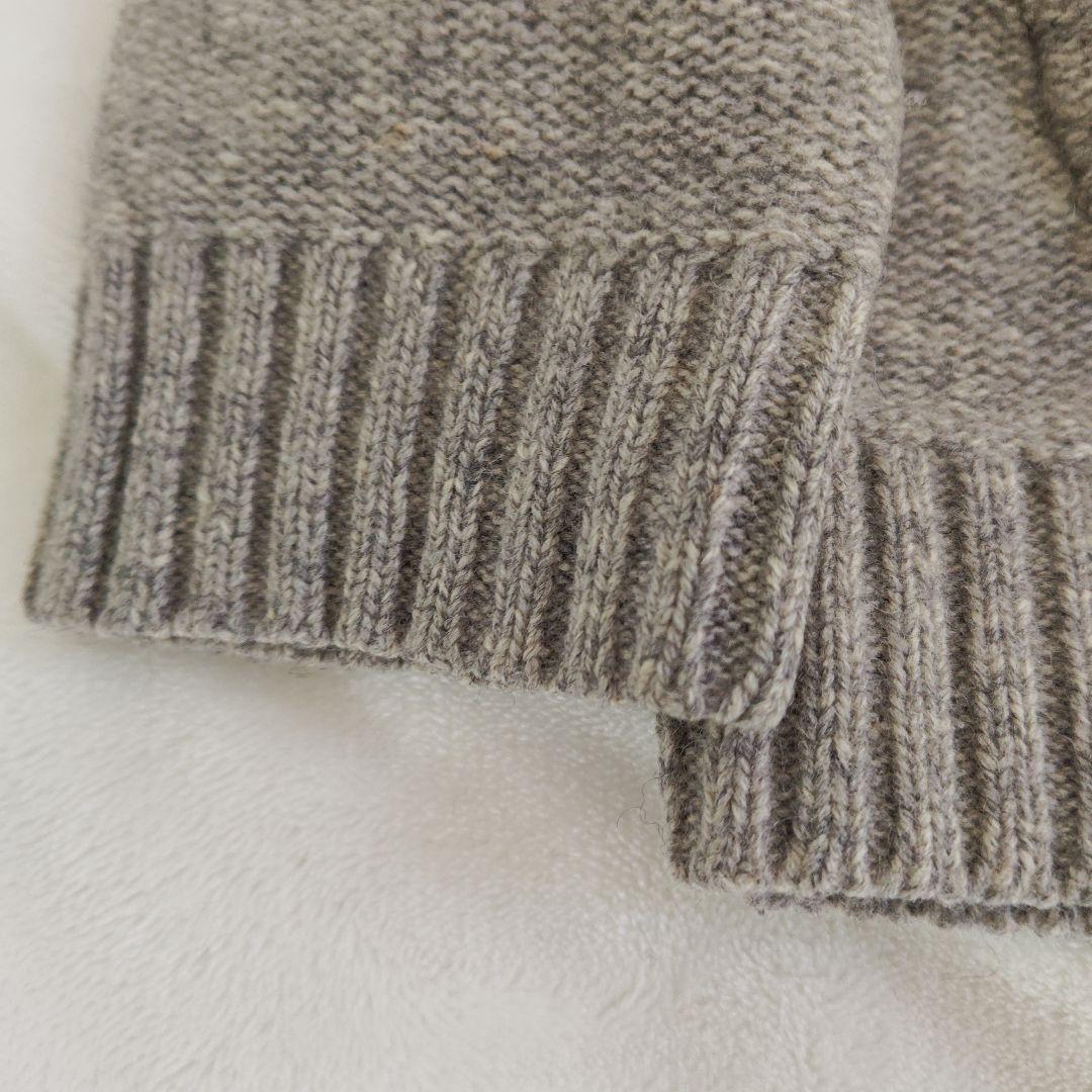 ラルフローレン　 グレー パーカーニットカーディガン 160サイズ