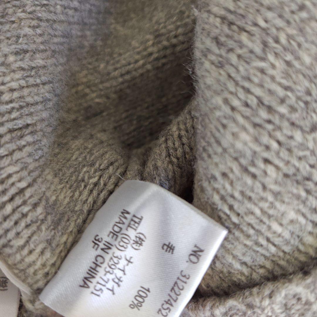 ラルフローレン　 グレー パーカーニットカーディガン 160サイズ