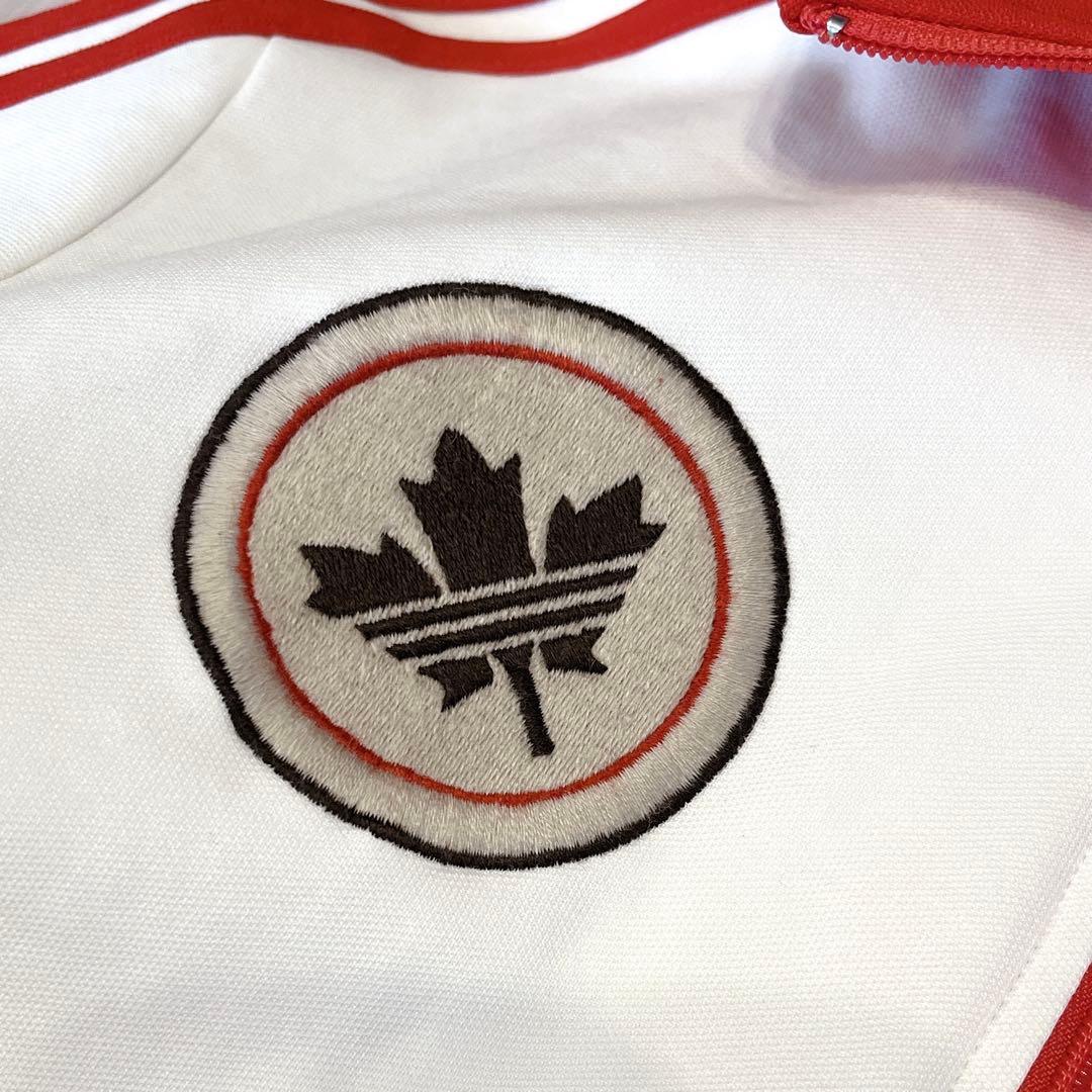 希少 adidas 90s 00s カナダ代表 トラックジャケット 良品