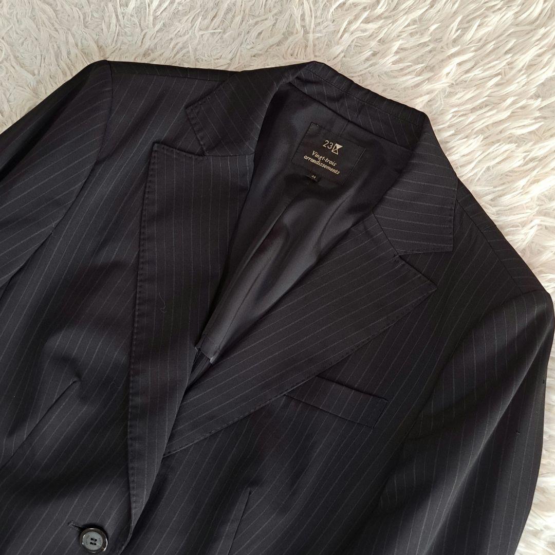 美品✨23区×コロンボ 大きいサイズ 夏用ビジネススーツ スカートセットアップ