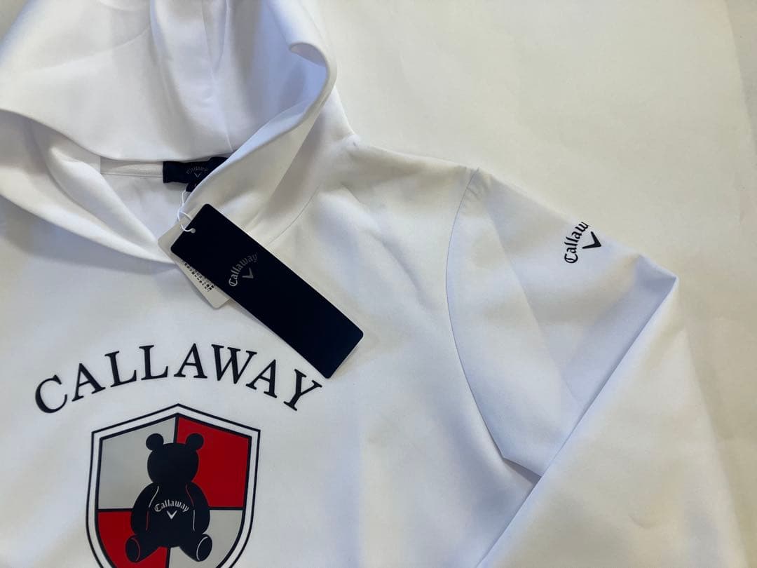 キャロウェイ ベア ダンボール フーディ、パーカー レディース 未使用タグ付 L