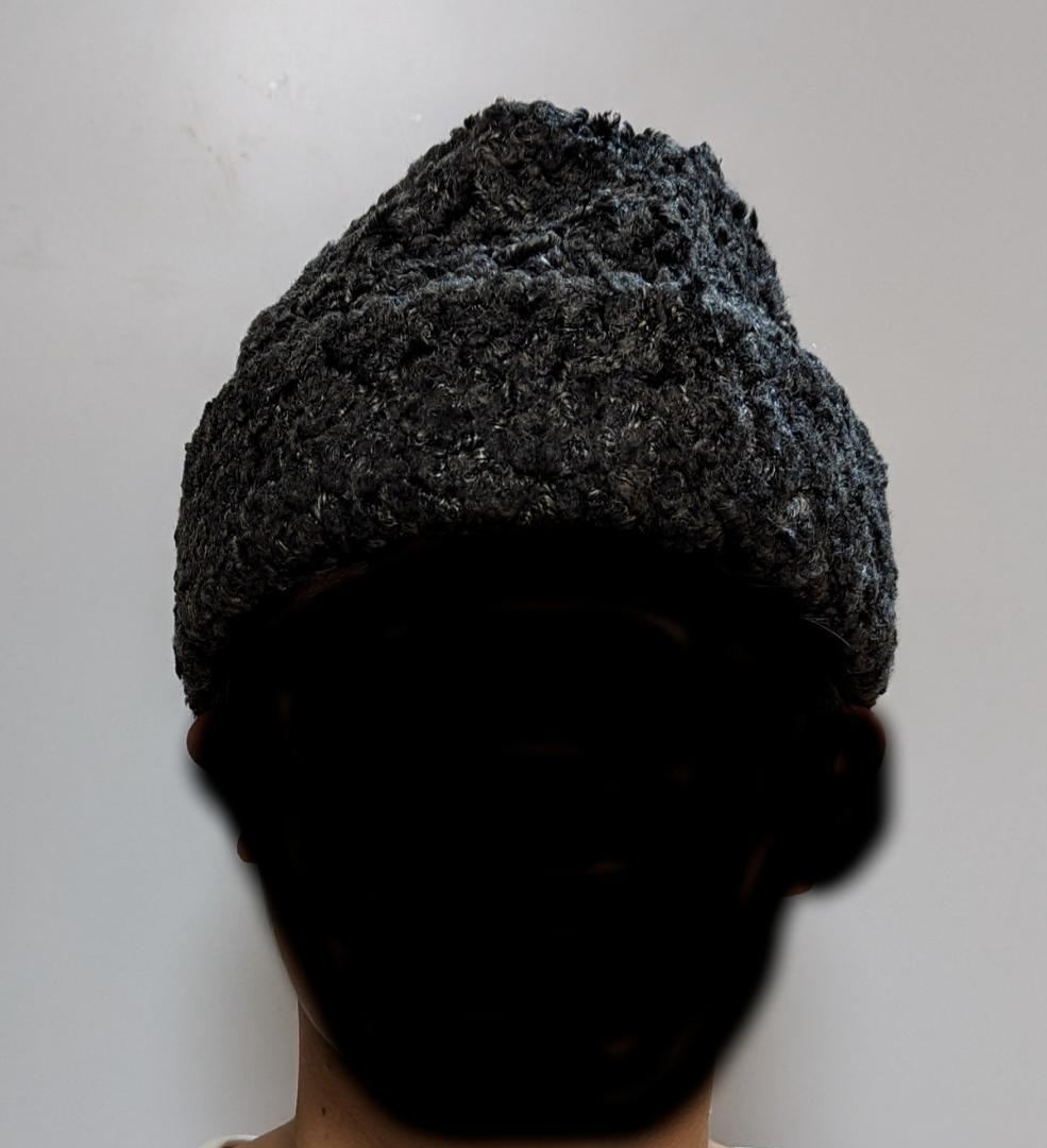 レア 高級毛皮 アストラカン ブルガリア ヴィンテージ キャップ ハット