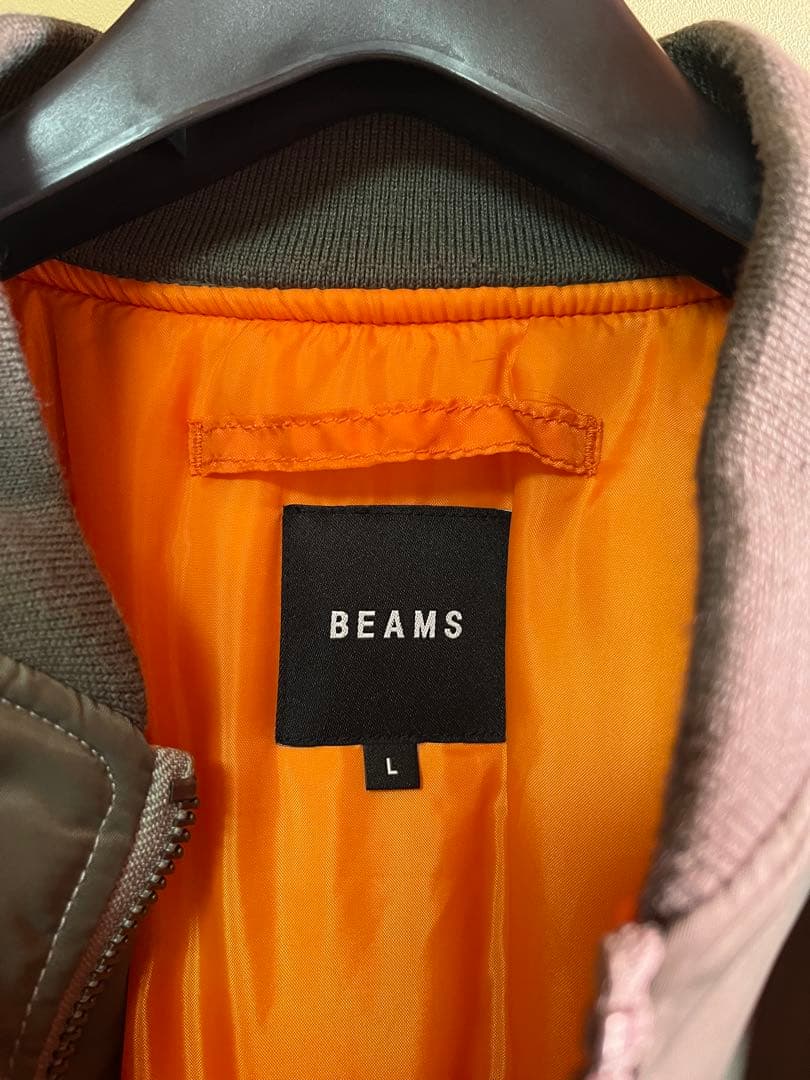 BEAMS MA-1 フライトジャケット L