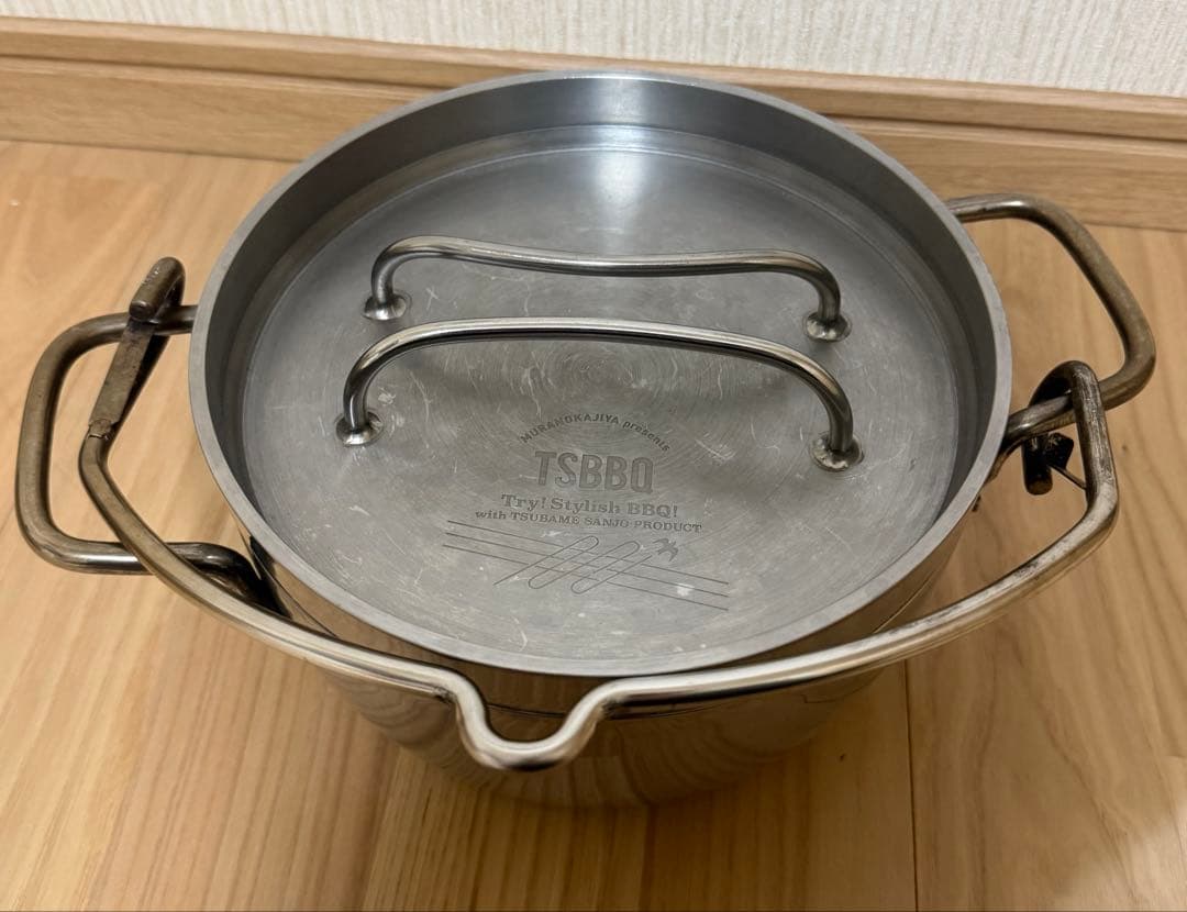 TSBBQ ライトステンレス ダッチオーブン 8インチ 燕三条製