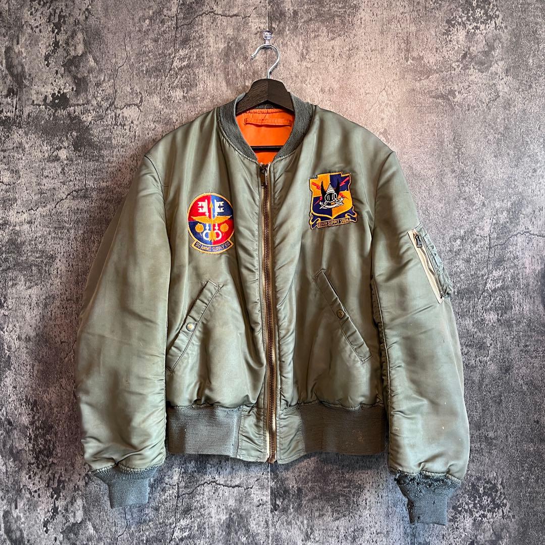 1960s年製 実物 USAF オリジナル MA-1 XLサイズ