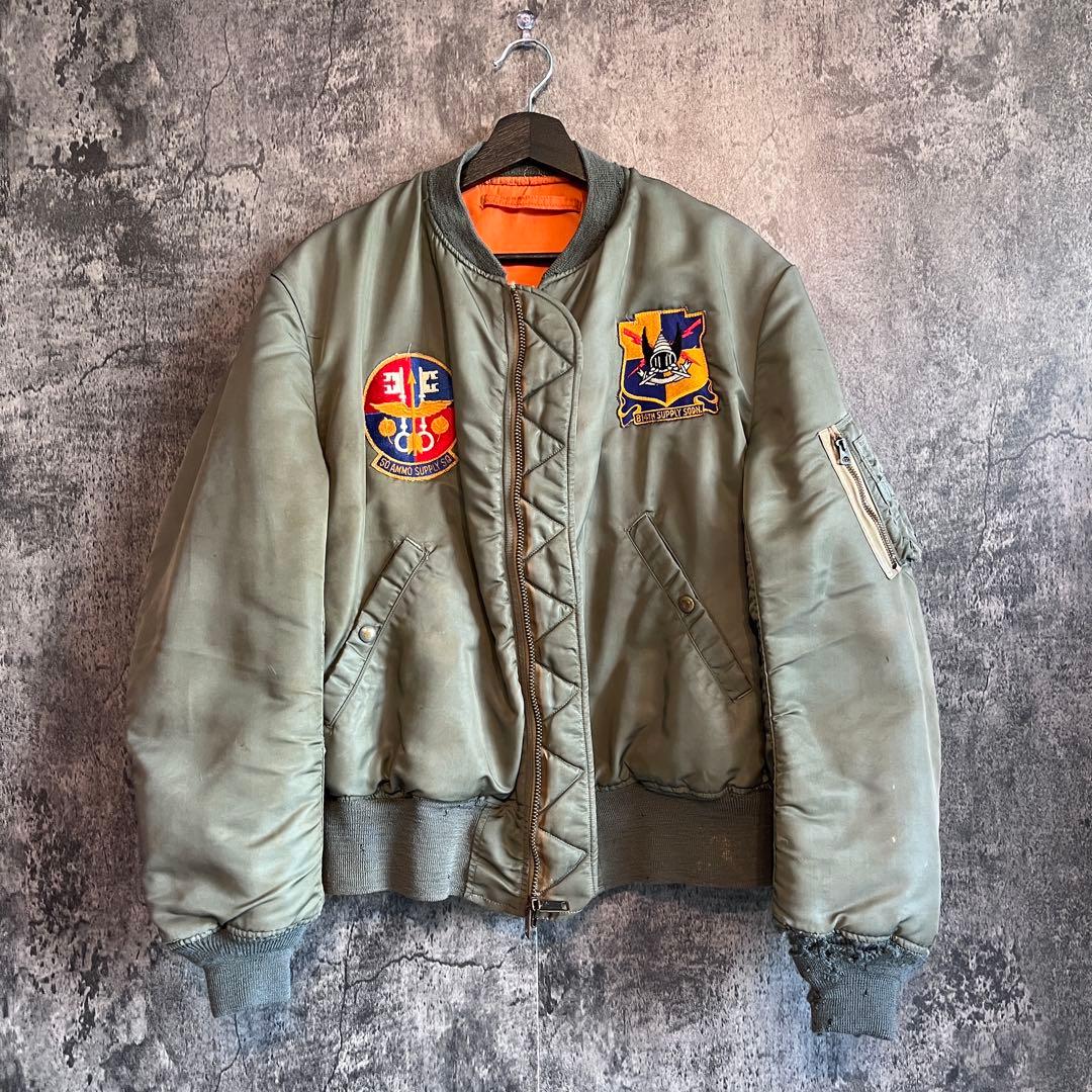 1960s年製 実物 USAF オリジナル MA-1 XLサイズ