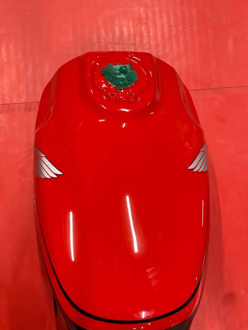 HONDA CBR400Fバイクタンク 赤黒