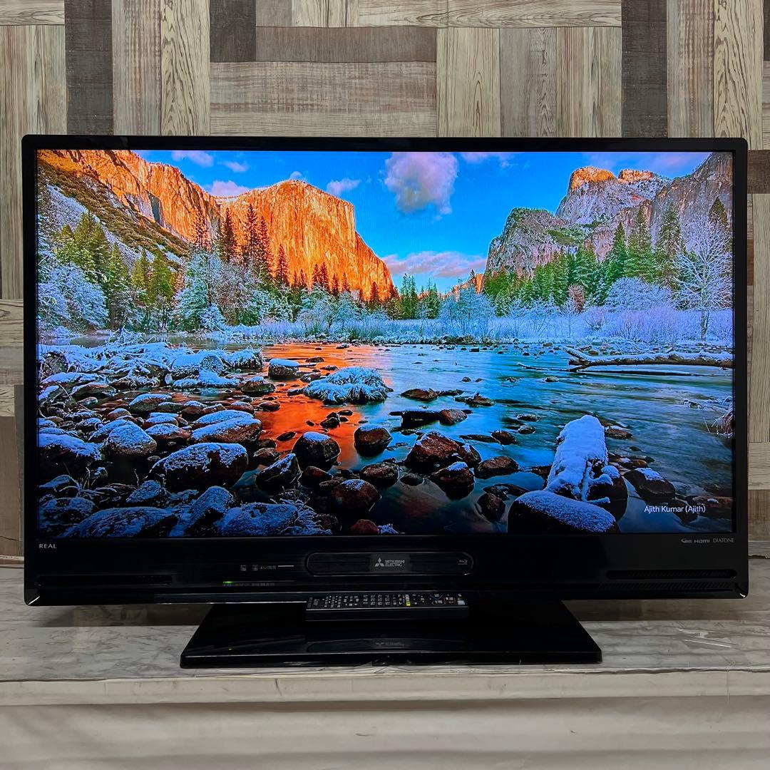 リクエスト価格全国送料込三菱電機40V型HDD1TB内蔵ブルーレイレコーダー搭載