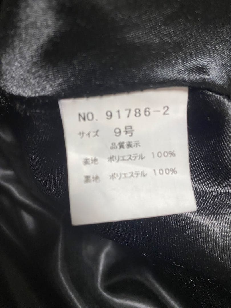 ジャンマクレーン　ブラック×ゴールド　パーティードレス