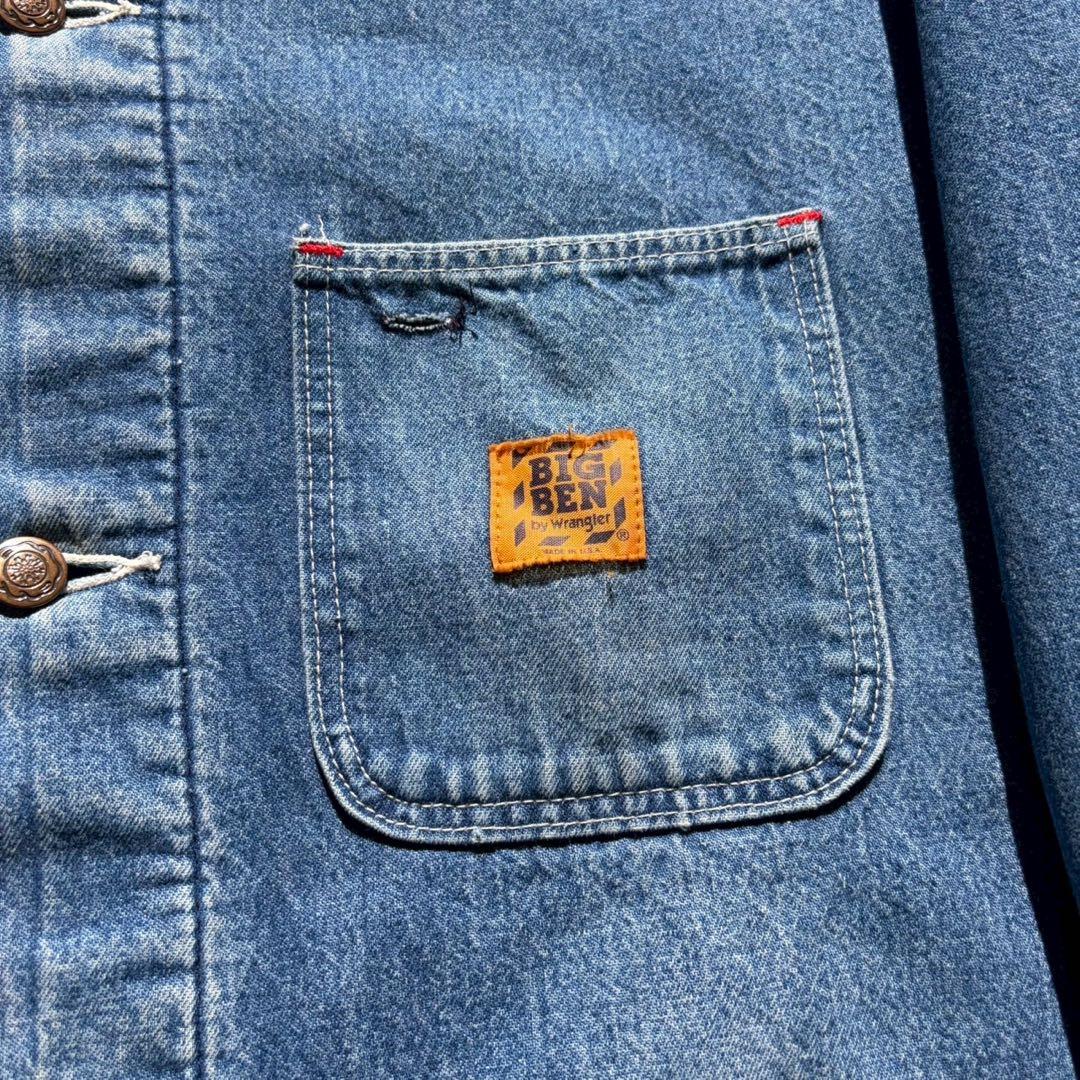 80s ヴィンテージ US製 BIGBEN ブランケット付 デニムカバーオール