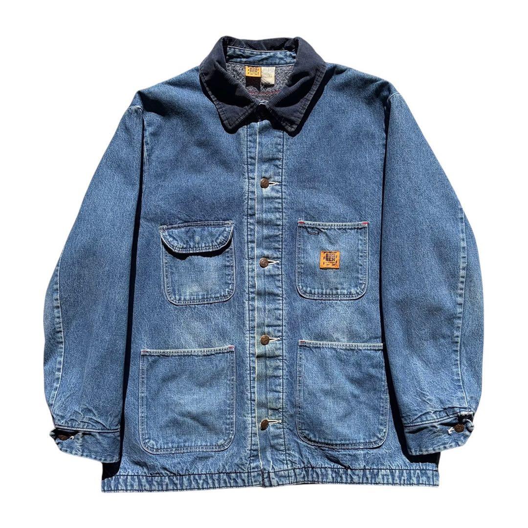80s ヴィンテージ US製 BIGBEN ブランケット付 デニムカバーオール