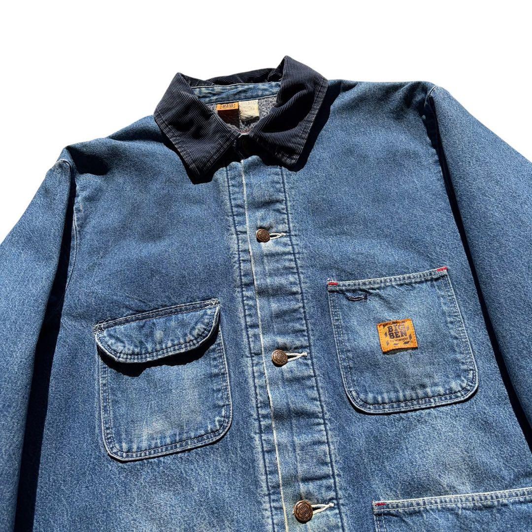 80s ヴィンテージ US製 BIGBEN ブランケット付 デニムカバーオール