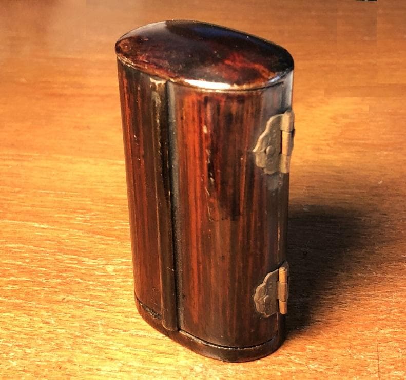 【 厨子入り観音 】　携行仏　江戸～戦前