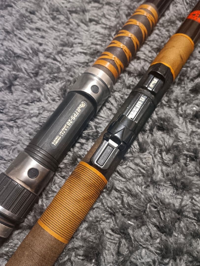 オリムピック純世紀磯5.4m遠投がまかつがま磯2号5.1mまとめて2本