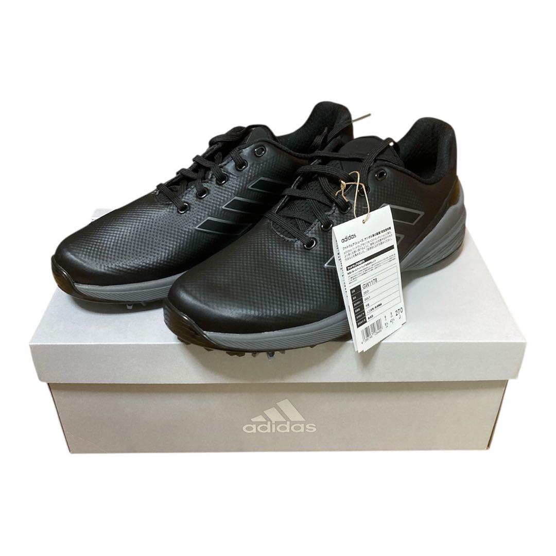 新品 アディダス adidas ゴルフシューズ ZG23 ブラック GW1178