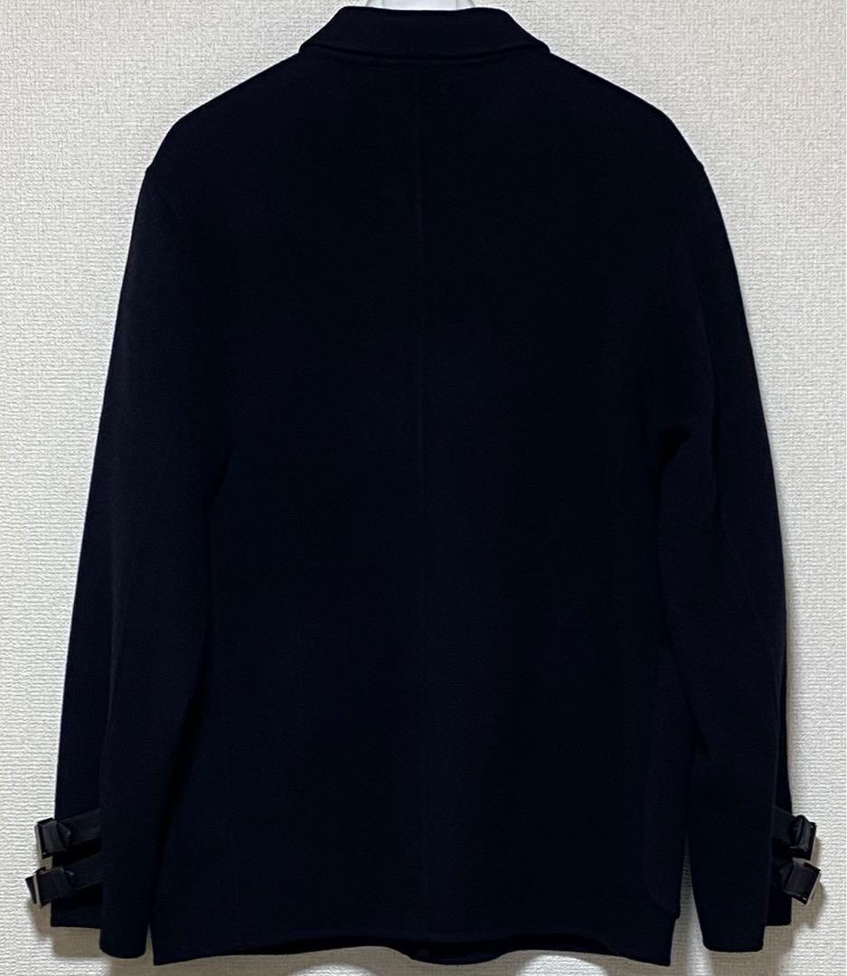 CRIMIEクライミー 【新品】ウールダッフルコート本革アプリーケーション　M