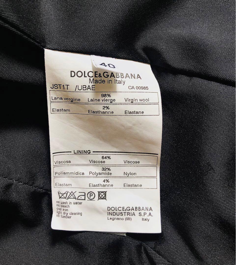 DOLCE&GABBANA スカートスーツ上下 Mサイズ　フォーマル・ビジネス