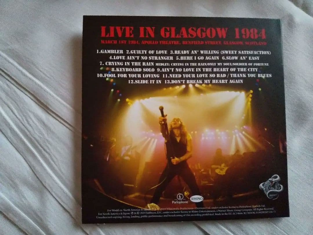 Whitesnake　スライド・イット・イン　アルティメット　エディション