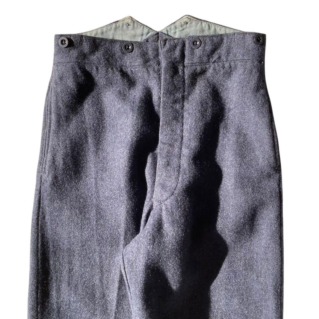 51年製 ヴィンテージ イギリス軍 RAF ウールパンツ ドレスパンツ ユーロ