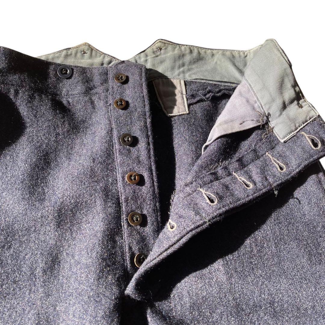 51年製 ヴィンテージ イギリス軍 RAF ウールパンツ ドレスパンツ ユーロ