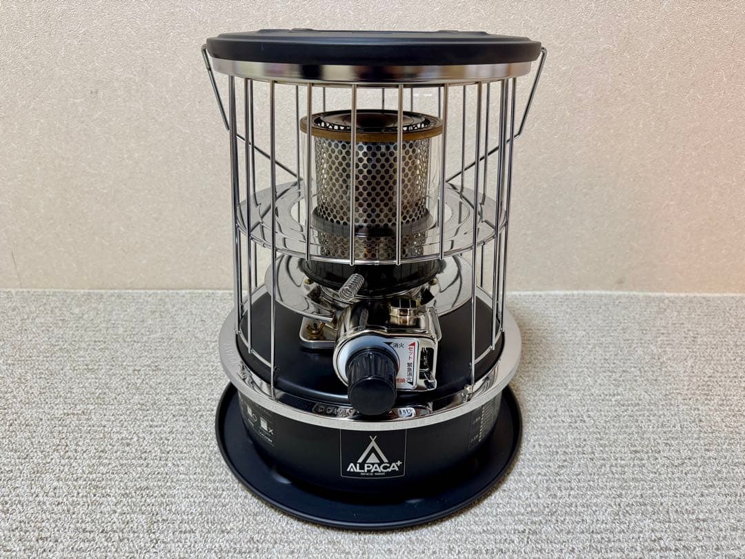 ALPACA ストーブ ブラック 収納バッグ付き