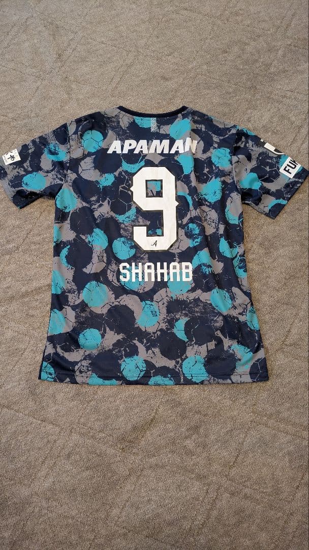 アビスパ福岡　ユニフォーム　XO　シャハブザヘディ