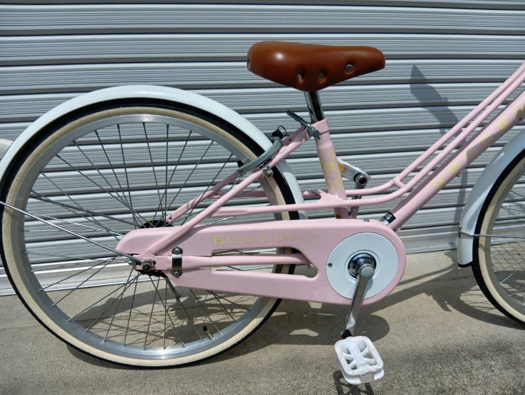 自転車　パステル　ピンク　くすみピンク22インチ　女の子　→引取り限定(岐阜県)