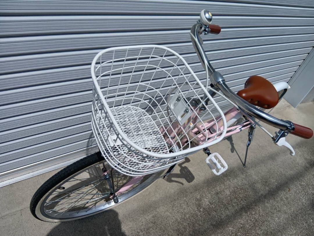 自転車　パステル　ピンク　くすみピンク22インチ　女の子　→引取り限定(岐阜県)