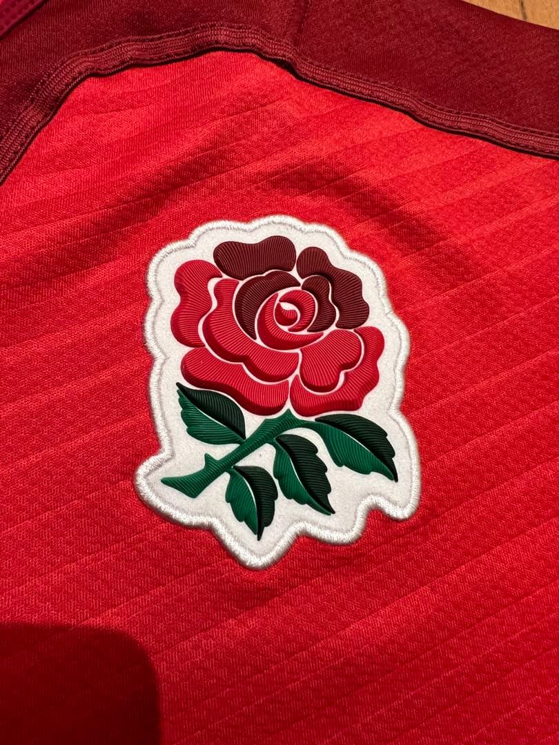 イングランド　ラグビー　レプリカジャージ赤