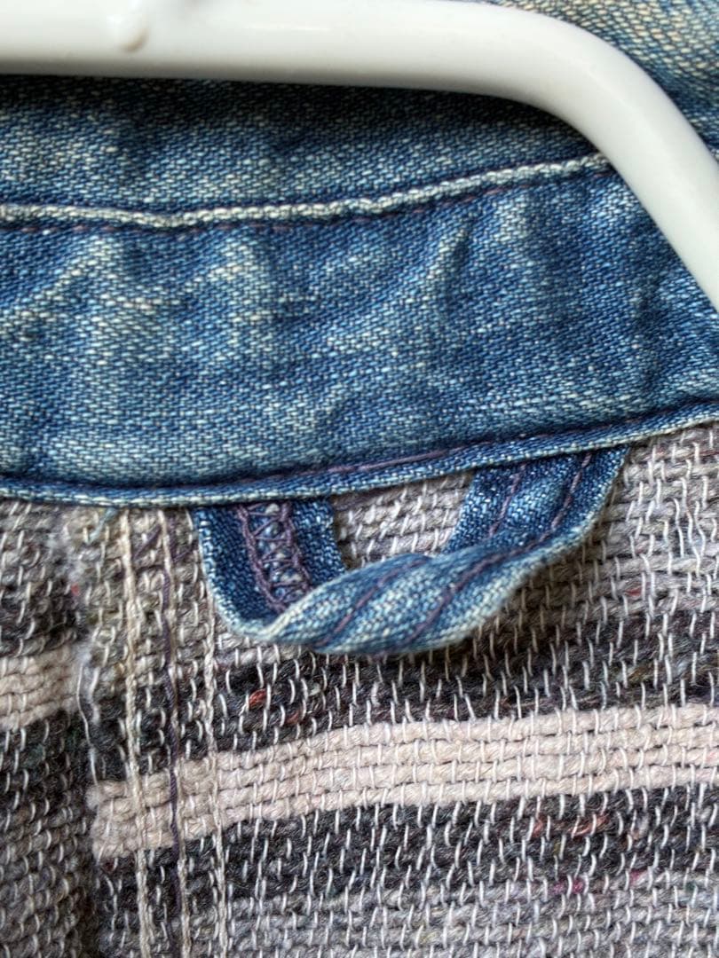 50s Aldens ヴィンテージ デニム カバーオール ブランケット付