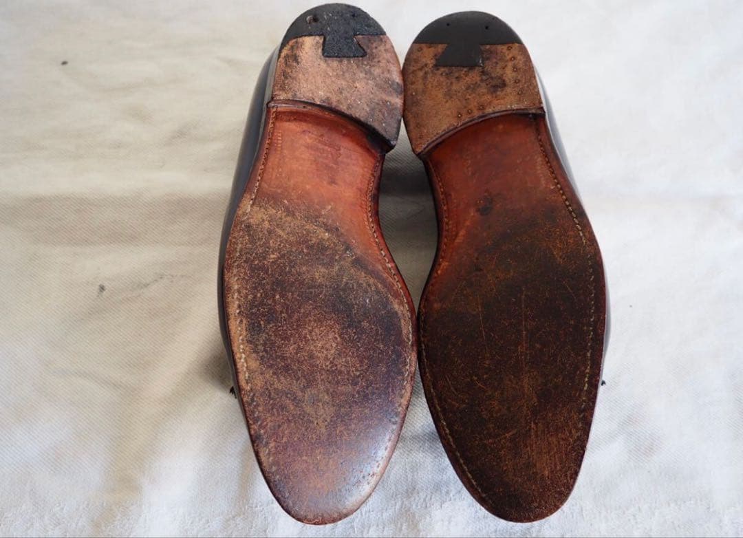 靴 Alden 563 Burgundy Cordvan tassel Loafer