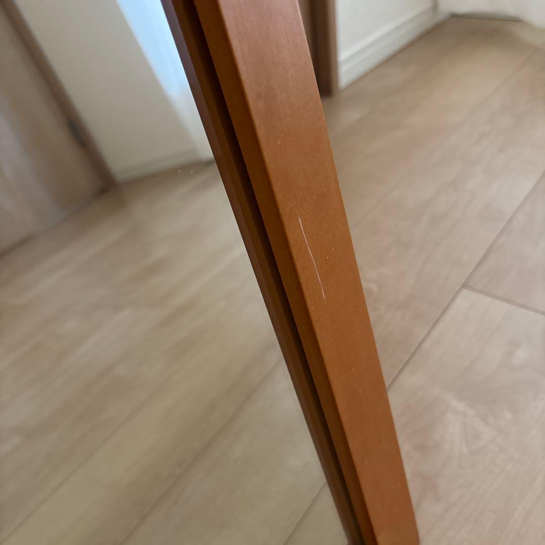7/2まで出品【無印良品】姿見鏡　420×36×1.540mm（折り畳み時）