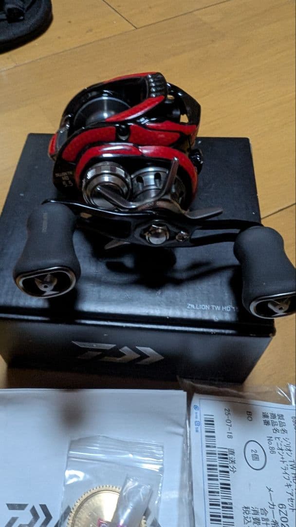 18ジリオンSH ワニーズデカール　3種のギアセット