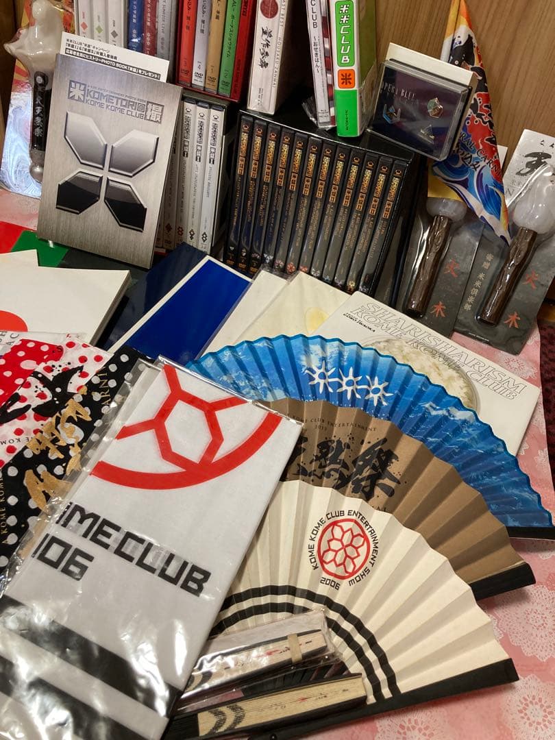 米米クラブ、DVDコンサートのコレクション