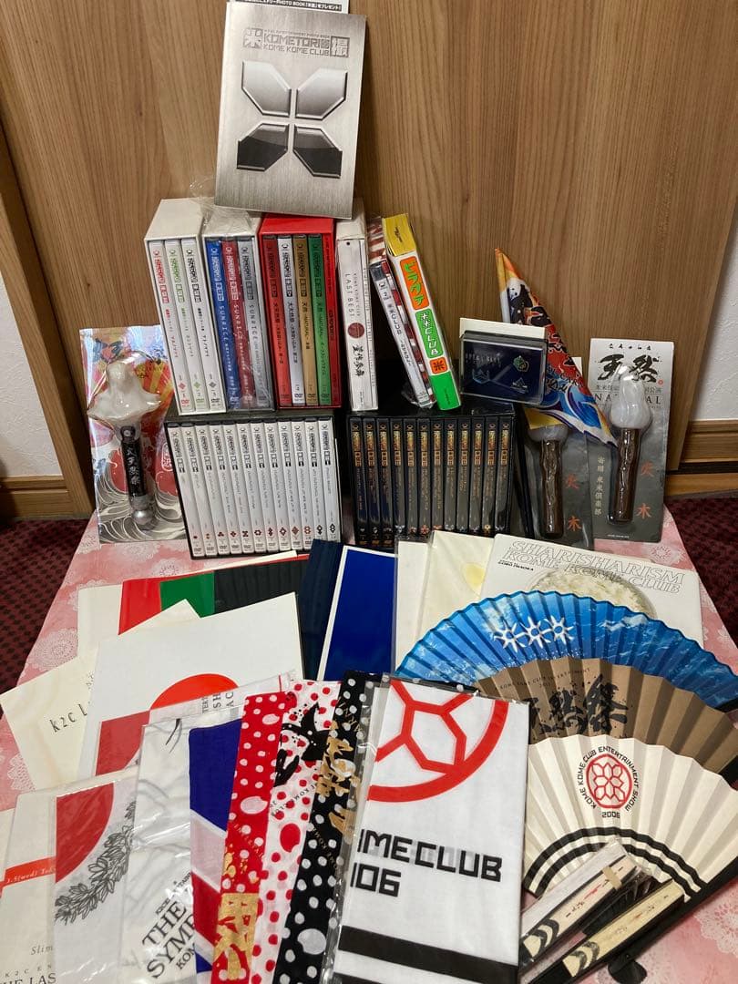 米米クラブ、DVDコンサートのコレクション