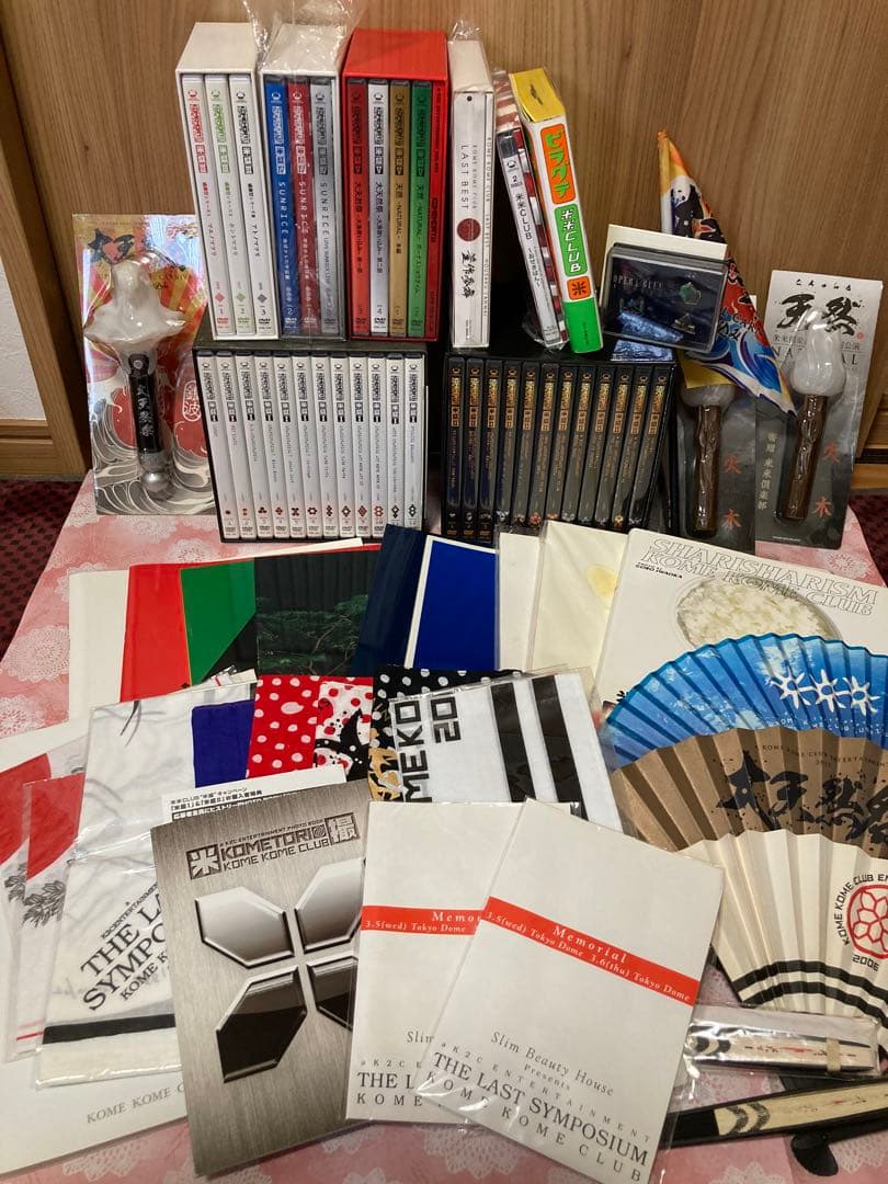 米米クラブ、DVDコンサートのコレクション