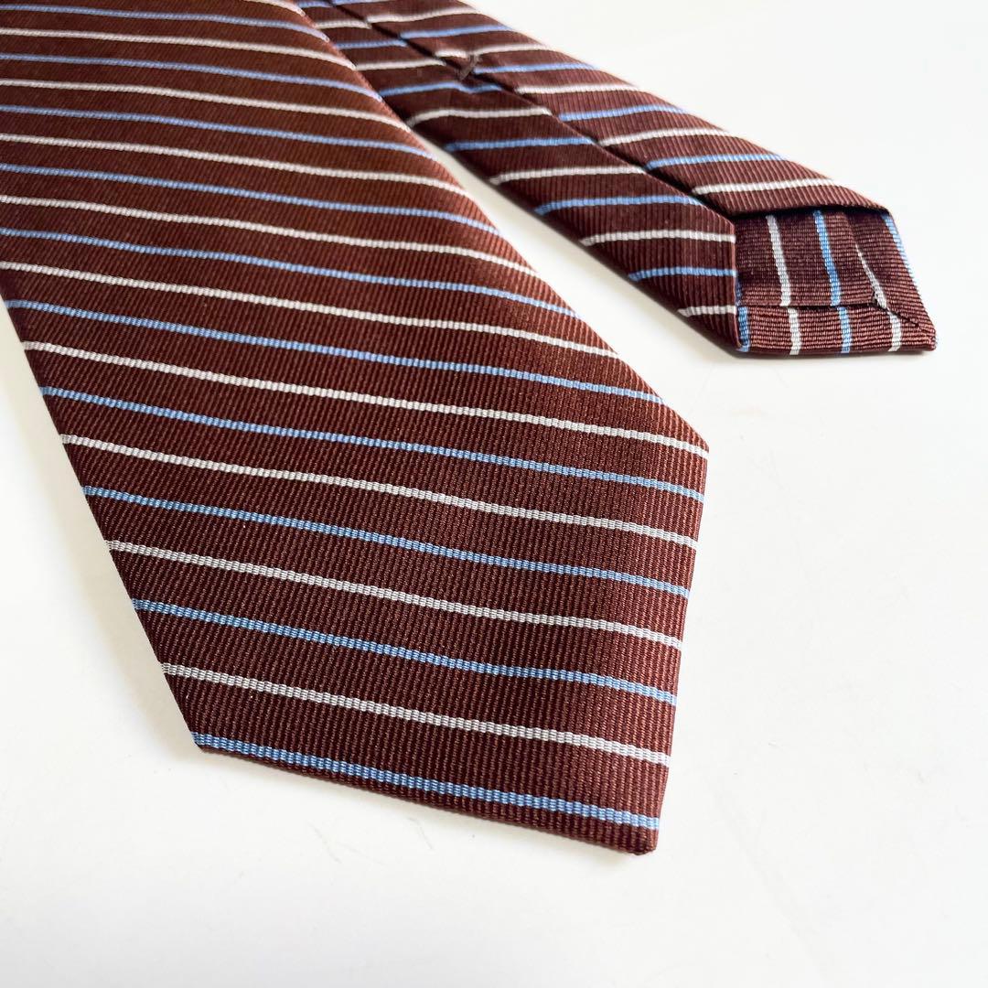 アンジェロフスコ セッテピエゲ ネクタイ シルク100 美品