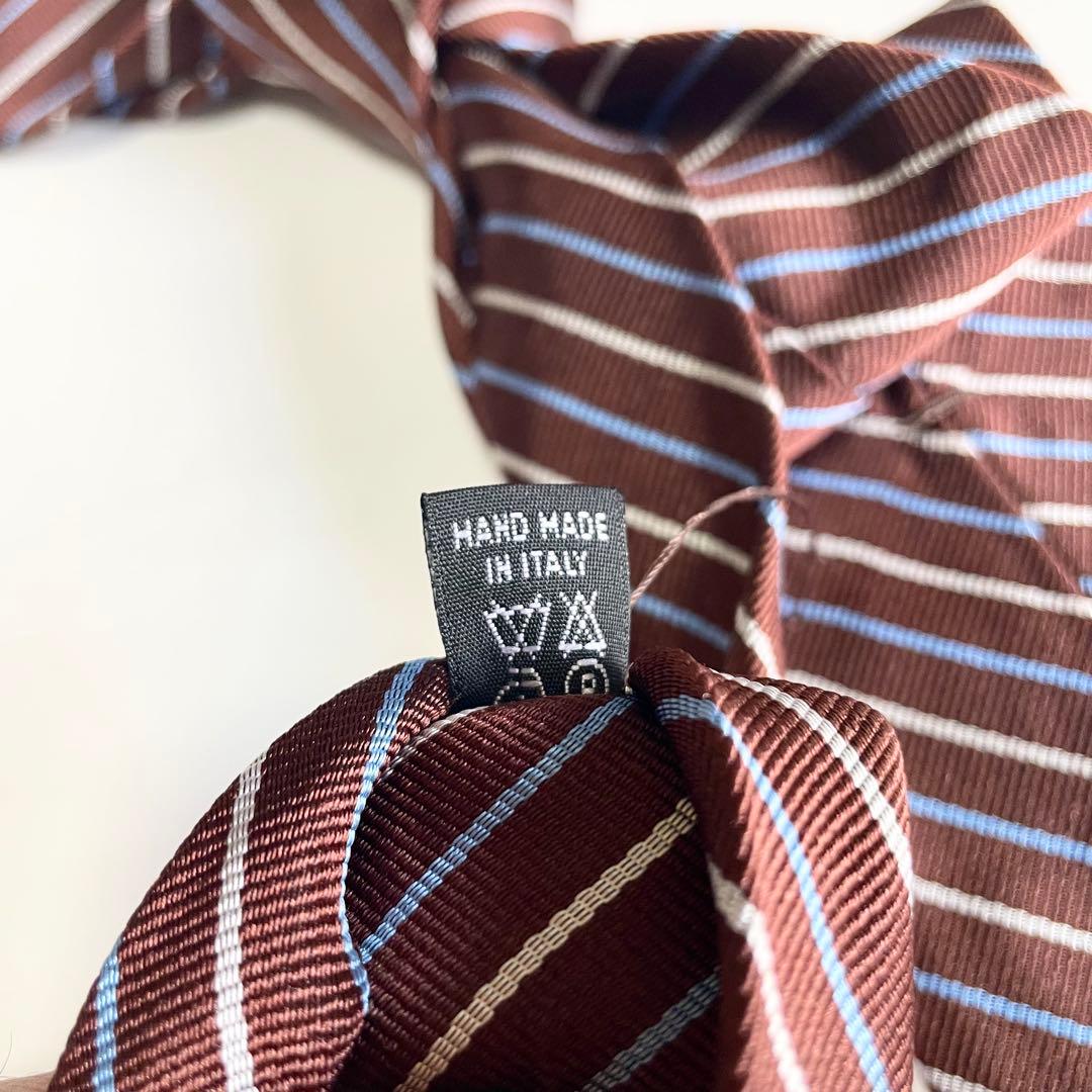 アンジェロフスコ セッテピエゲ ネクタイ シルク100 美品